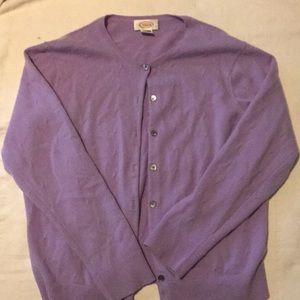 XL lavender cardigan